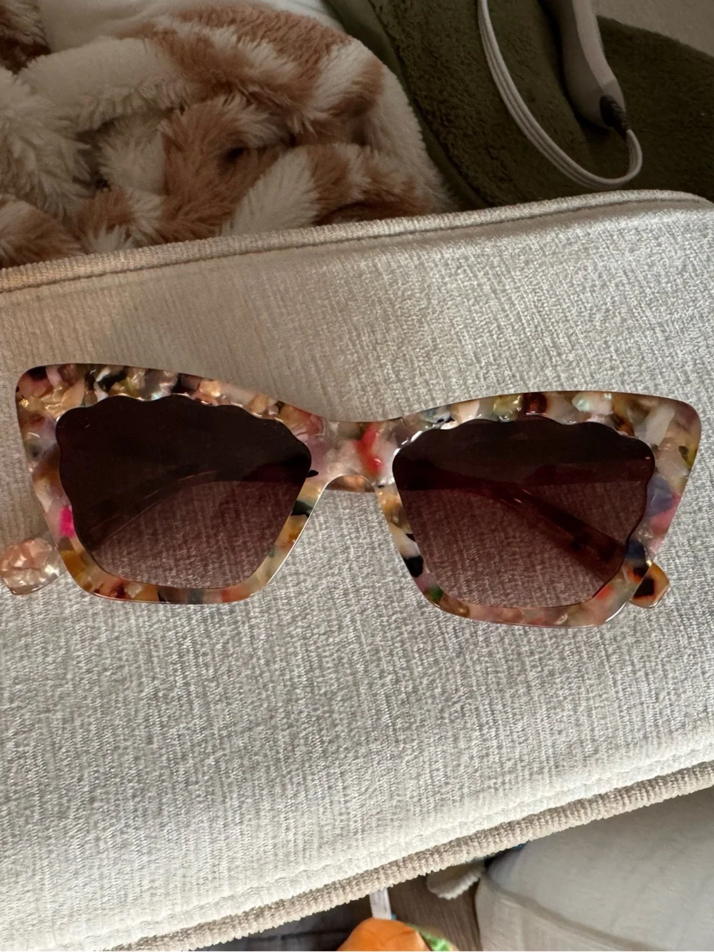 KREWE BRIGITTE Gelato Sunglasses